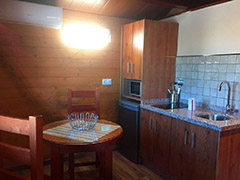 Casitas de madera en Camping El Sur